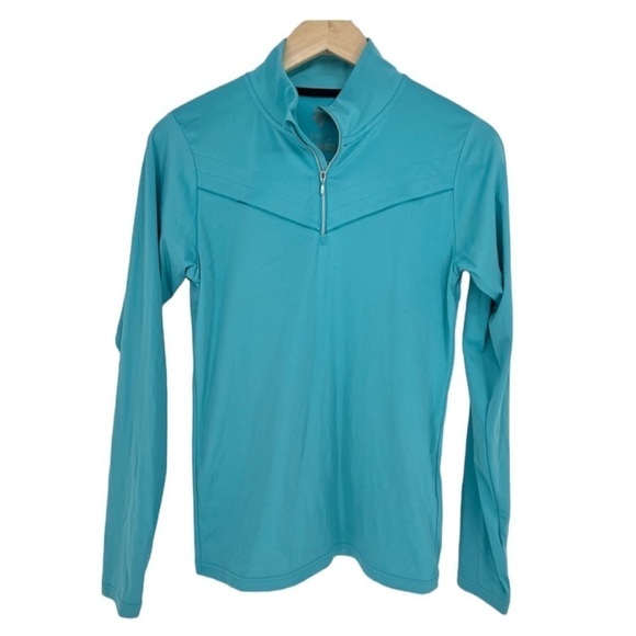 Descente‎ Base Layer Quarter Zip Pullover - Picture 1 of 12